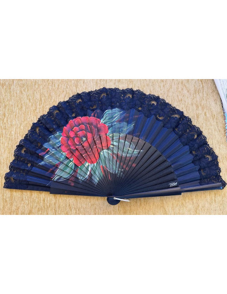 Abanico pericón rosa