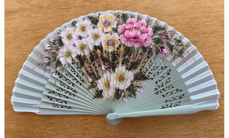 Abanico flores