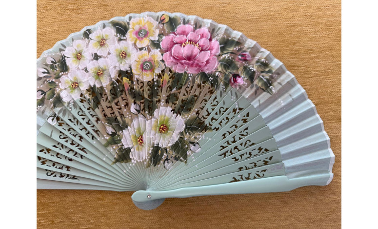 Abanico flores