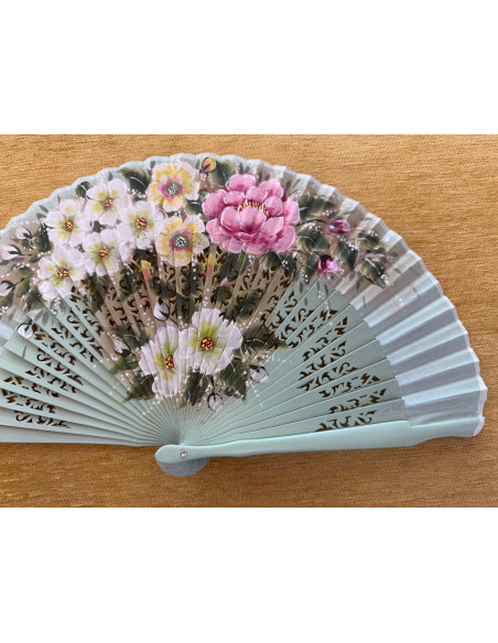 Abanico flores