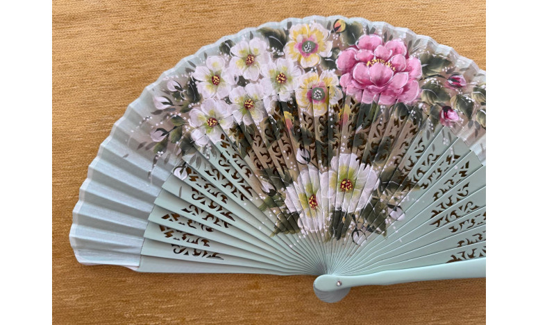 Abanico flores