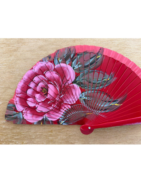 Abanico bolso rosa