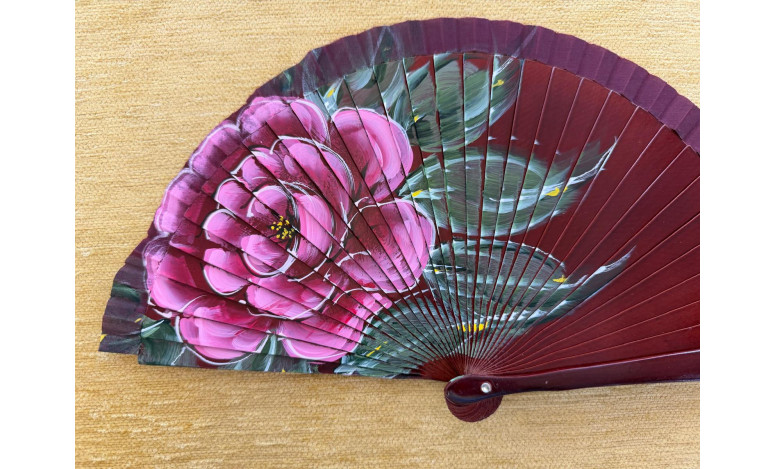 Abanico bolso rosa