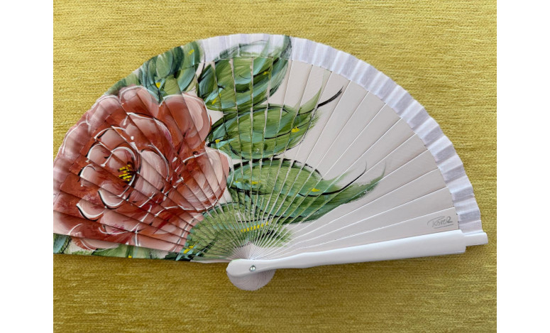 Abanico bolso rosa