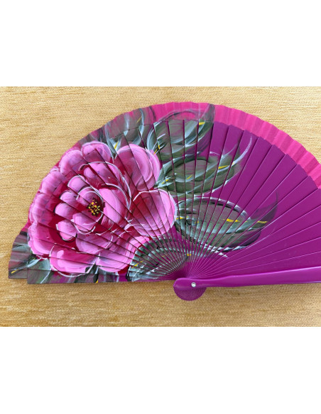 Abanico bolso rosa