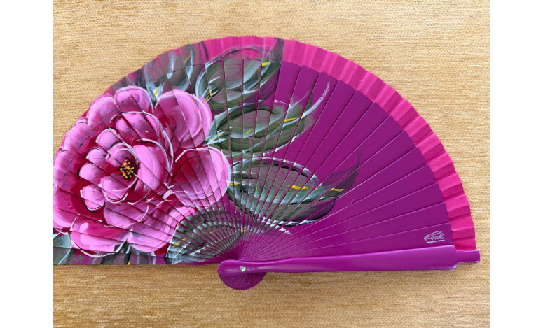 Abanico bolso rosa