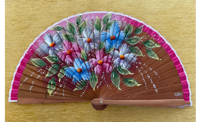 Abanico flores