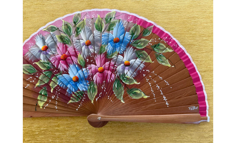 Abanico flores