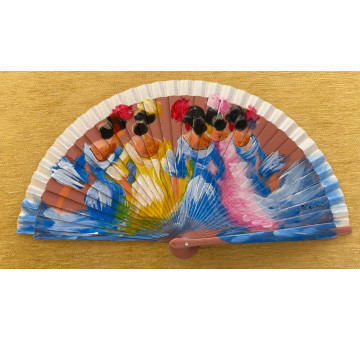 Abanico flamencas