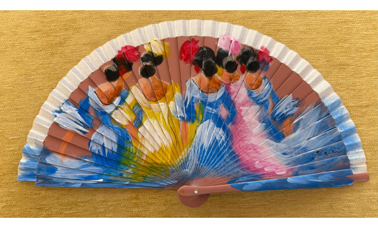 Abanico flamencas