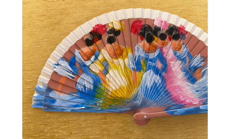 Abanico flamencas