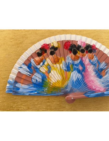 Abanico flamencas
