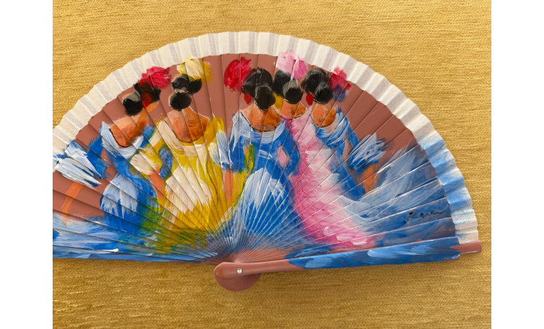 Abanico flamencas