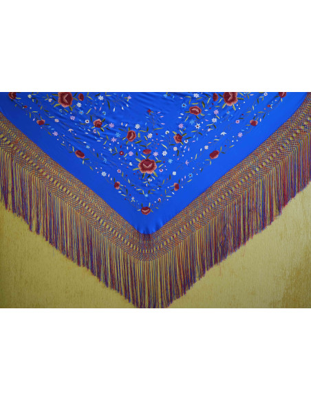 Mantón mano seda 140cm