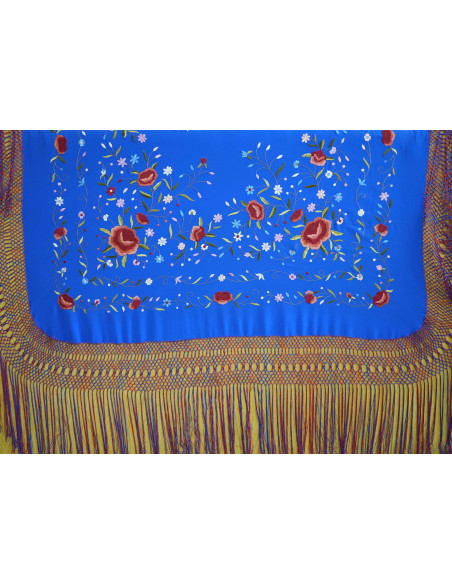 Mantón mano seda 140cm