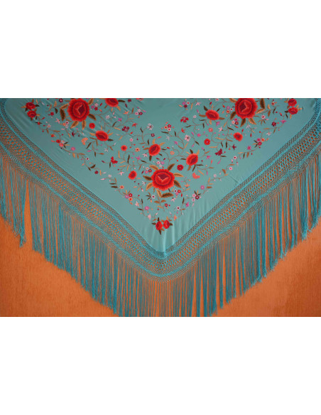Mantón mano seda 140CM