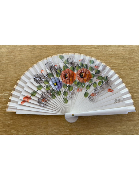 Abanico mini flores