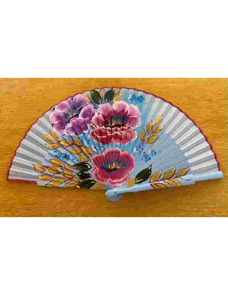 Abanico flores