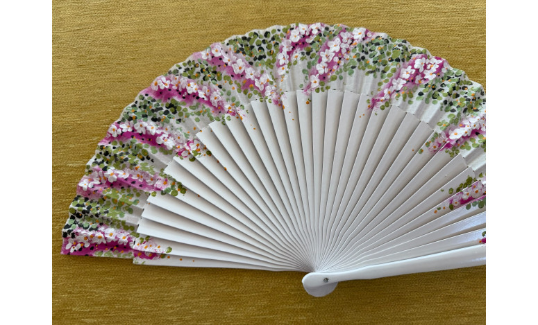 Abanico flores