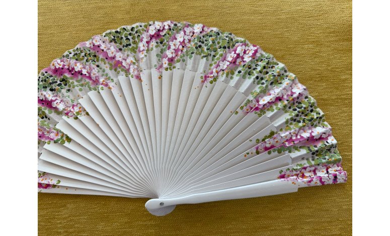 Abanico flores