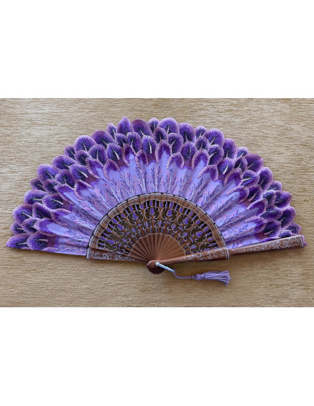 Abanico plumas