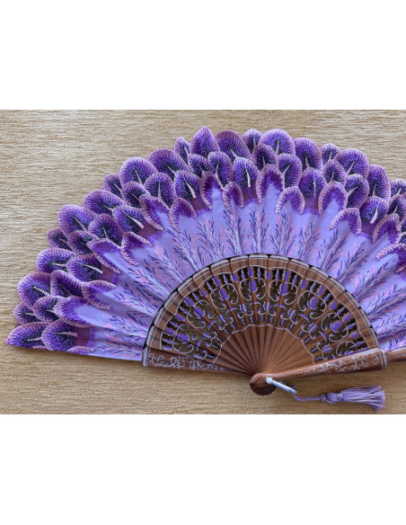 Abanico plumas
