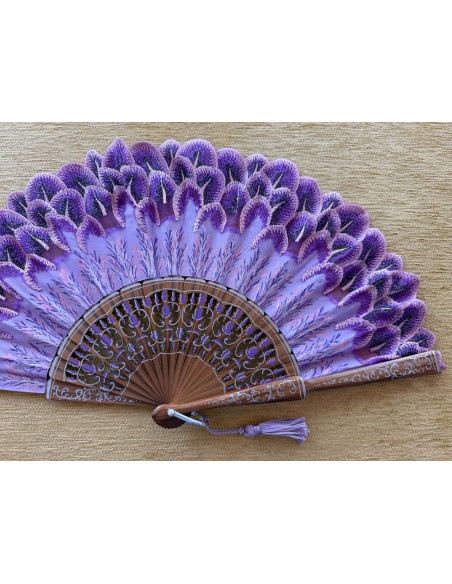 Abanico plumas