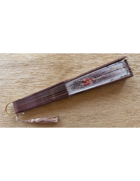 Abanico palosanto flores