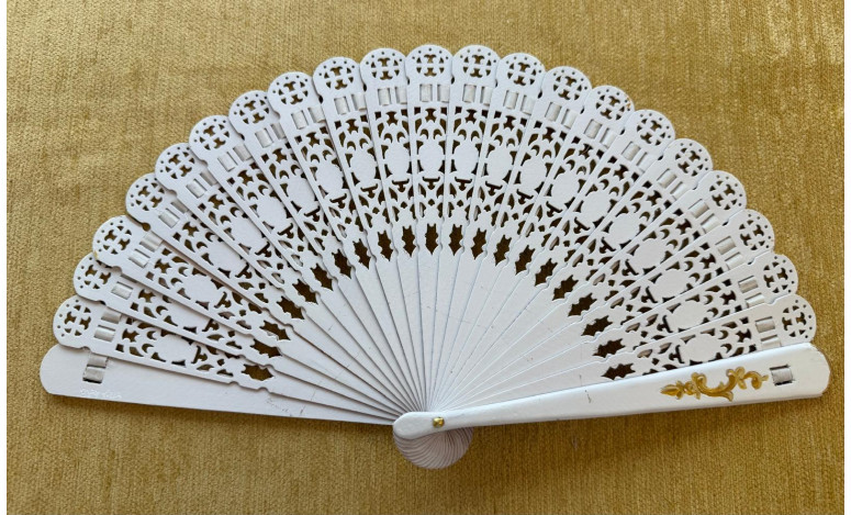 Abanico peral nácar