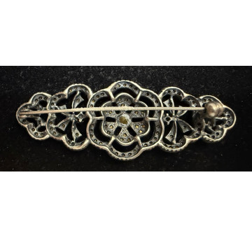 Broche mantilla plata 2