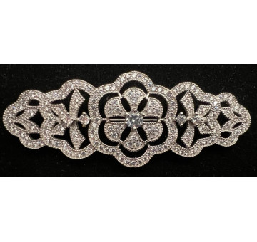 Broche mantilla plata 2