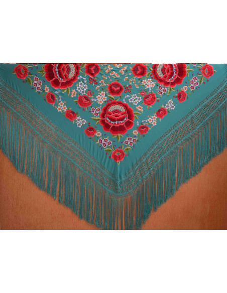 Mantón mano seda 140cm