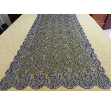 Mantilla máquina 100*220 negro-plata