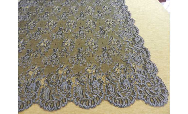 Mantilla máquina 100*220 negro-plata