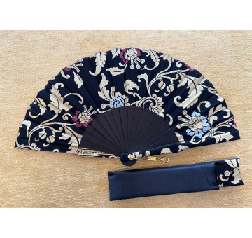 Abanico seda