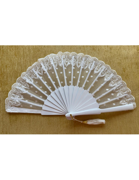 Abanico novia plumeti