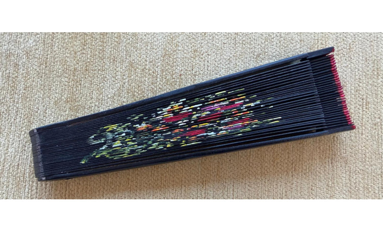 Abanico bolso flor