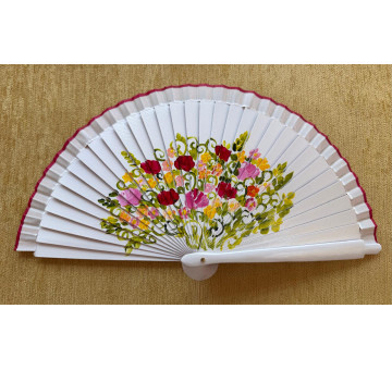 Abanico bolso flor 2