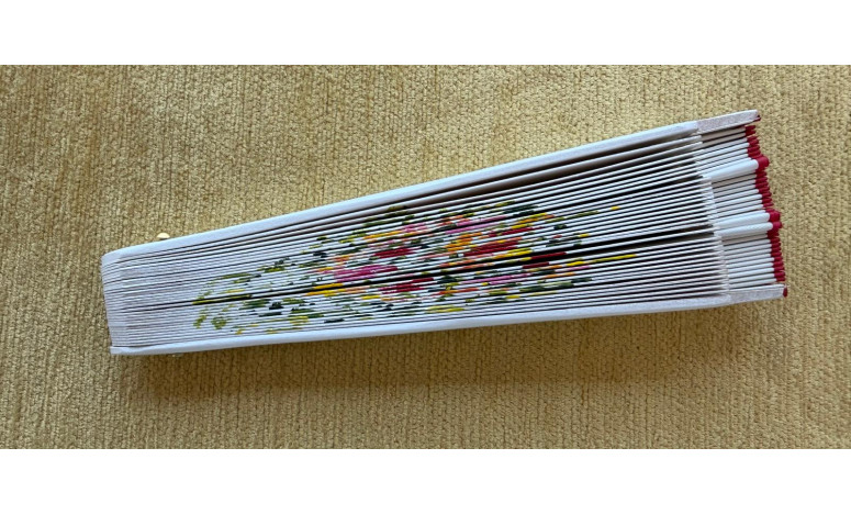 Abanico bolso flor
