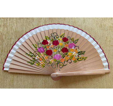 Abanico bolso flor 2