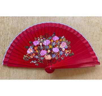 Abanico bolso flor 2