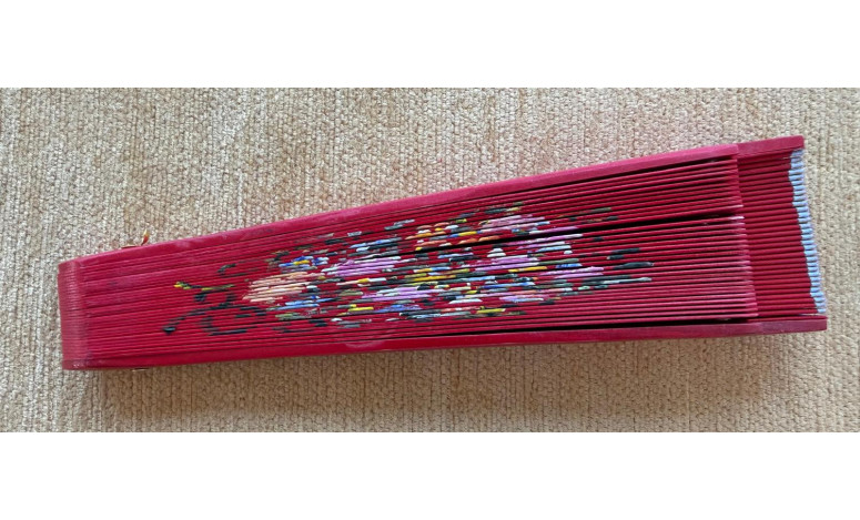 Abanico bolso flor