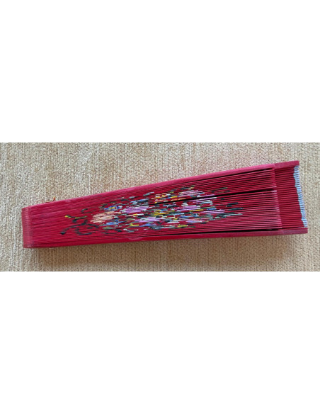 Abanico bolso flor