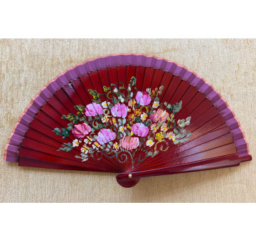 Abanico bolso flor 2