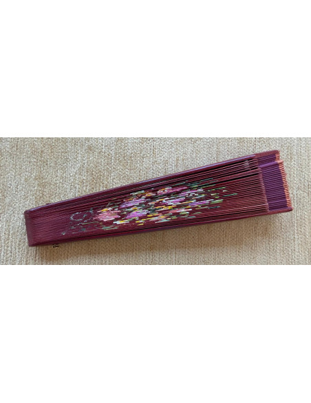 Abanico bolso flor