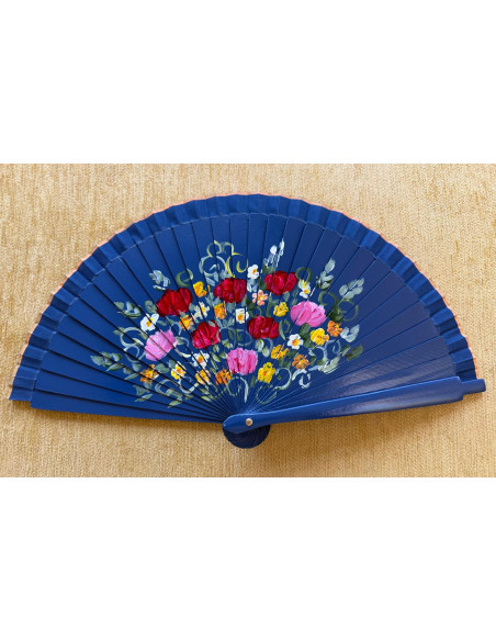 Abanico bolso flor