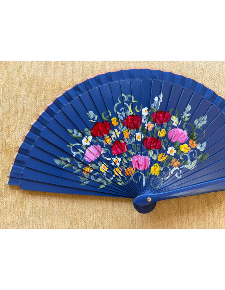 Abanico bolso flor