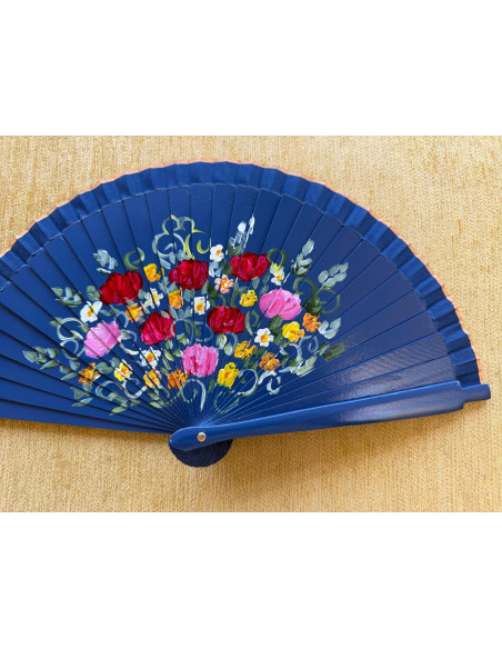 Abanico bolso flor