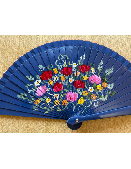 Abanico bolso flor
