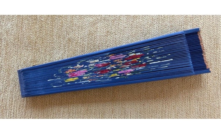 Abanico bolso flor